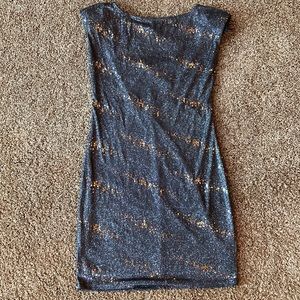 Black sparkly evening dress